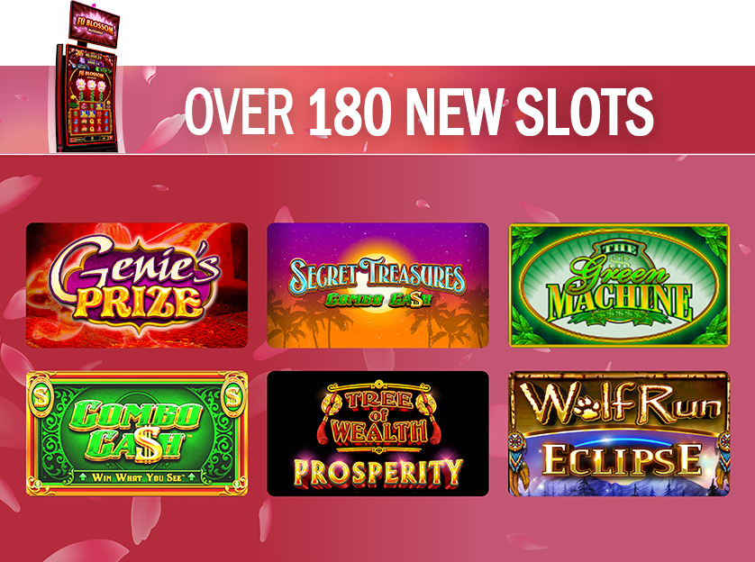 Over 180 New Slots