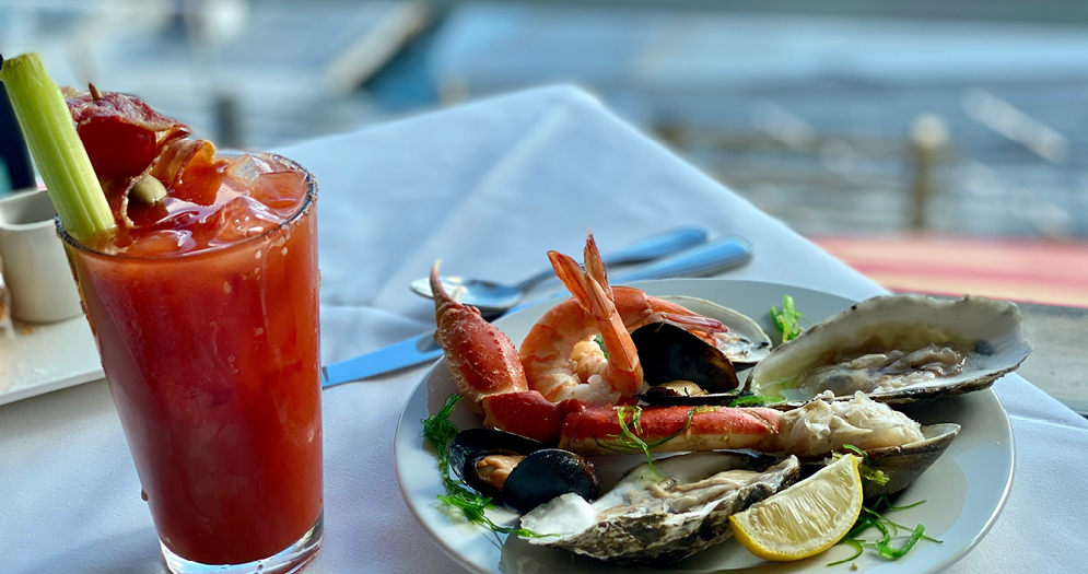 Champagne Brunch - Bloody Mary & Seafood Plate