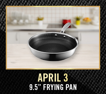 April 3 Gift Giveaway - 9.5” Frying Pan