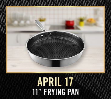 April 17 Gift Giveaway - 11” Frying Pan