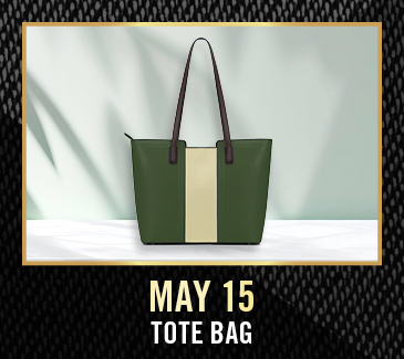 May 15 Gift Giveaway - Tote Bag May 15 Gift Giveaway - Tote Bag