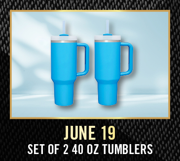 June 19 Gift Giveaway - Set of two 40oz Tumblers June 19 Gift Giveaway - Set of two 40oz Tumblers